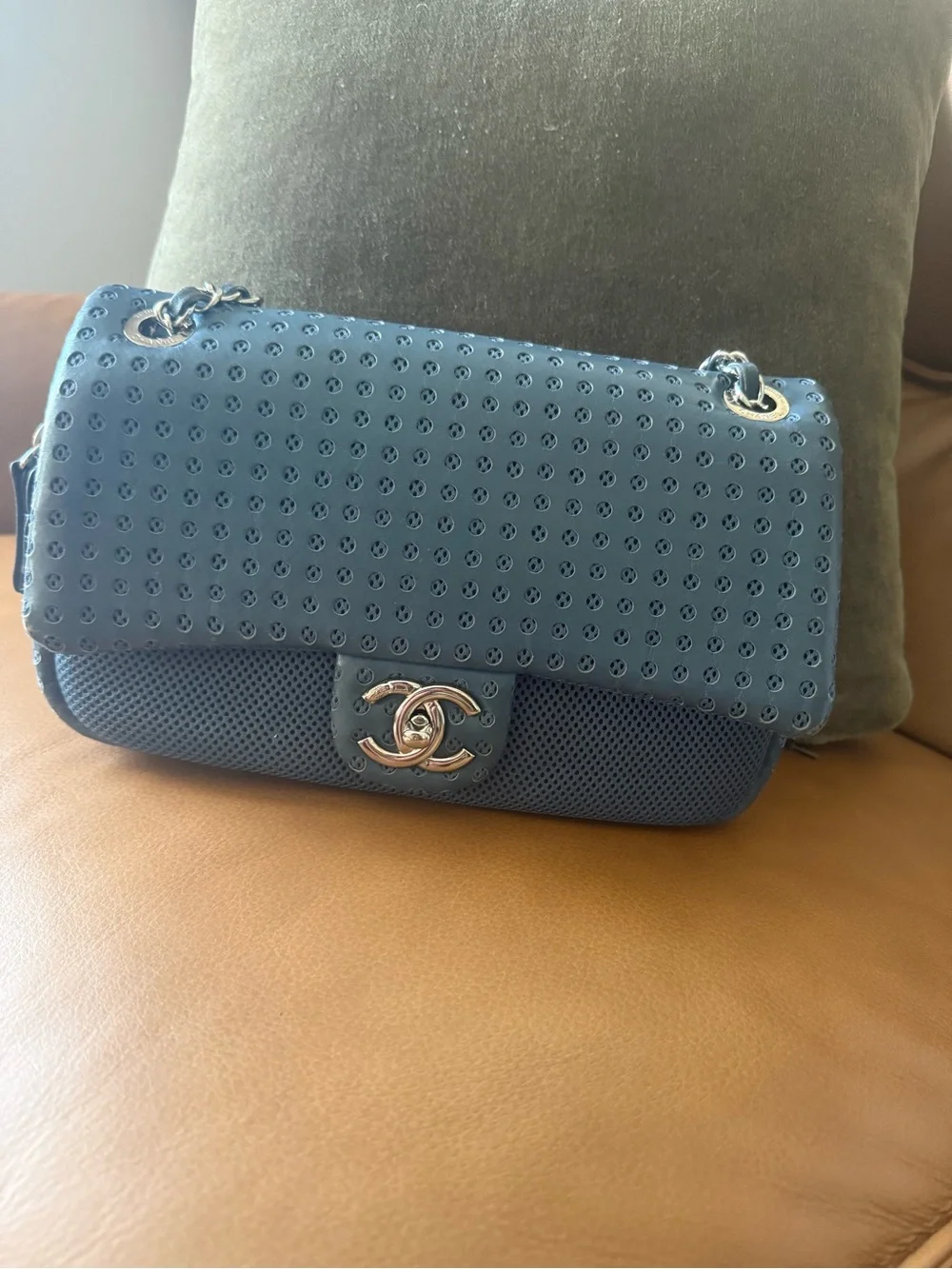 Authentic Chanel Easy Flap Bag